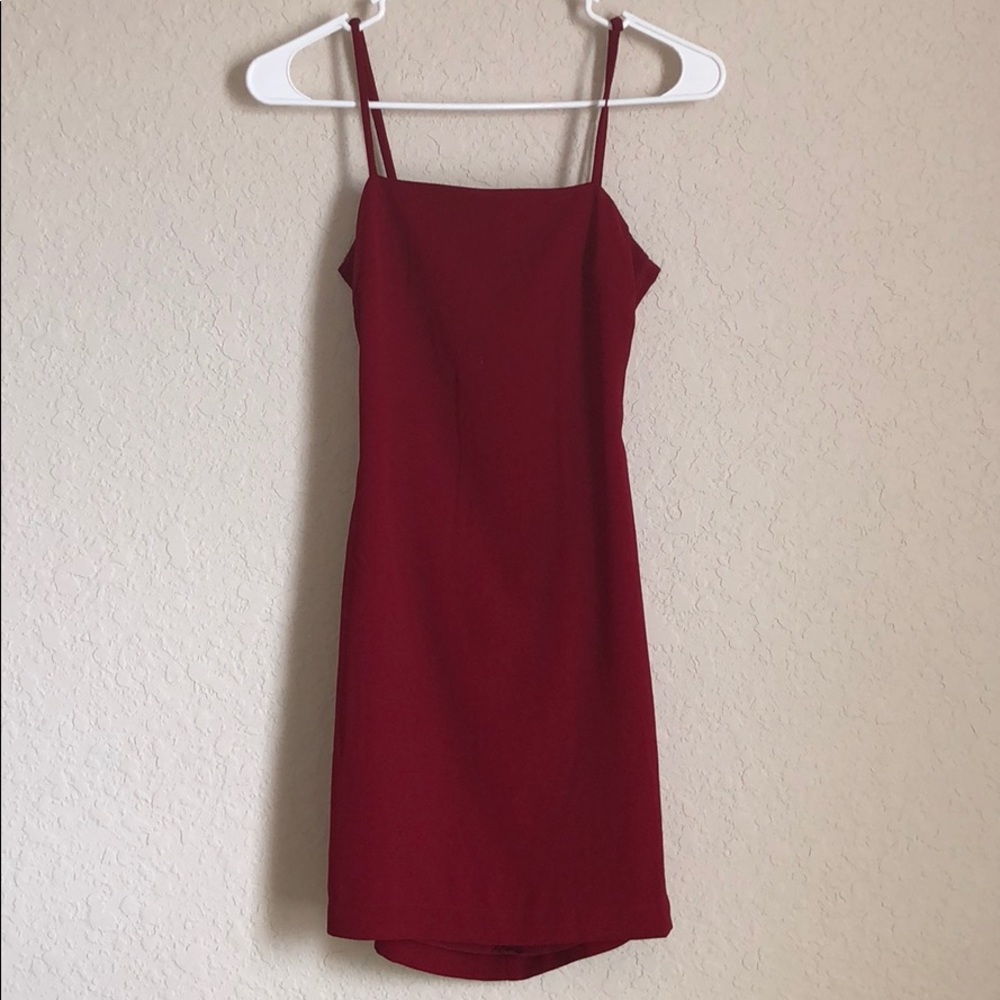 Red dress